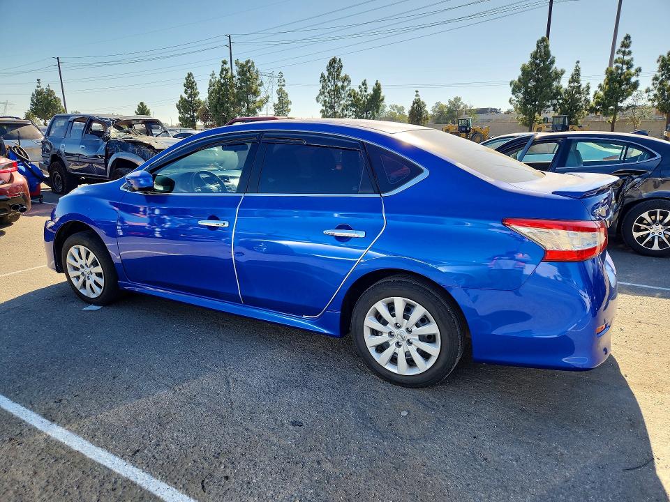 66844906 :رقم المزاد ، 3N1AB7AP4EY278435 vin ، 2014 Nissan Sentra مزاد بيع