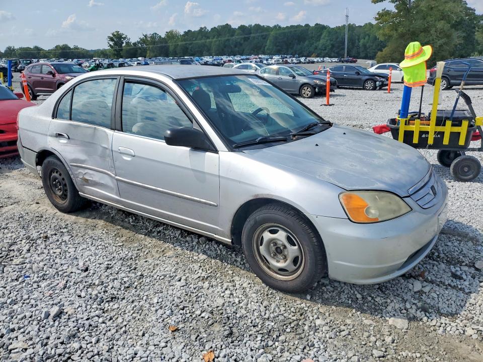 2002 Honda Civic მანქანა იყიდება აუქციონზე, vin: 1HGES16532L039385, აუქციონის ნომერი: 69867596