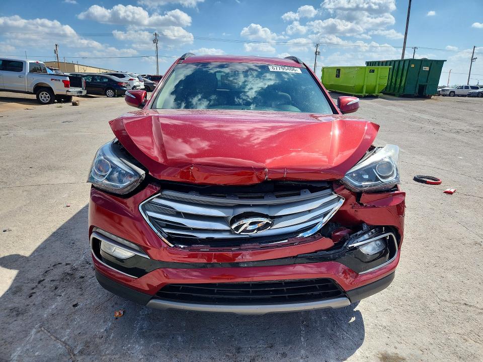 2018 Hyundai Santa Fe Sport მანქანა იყიდება აუქციონზე, vin: 5XYZU3LB0JG505638, აუქციონის ნომერი: 67795406