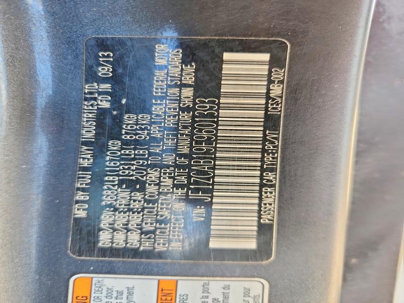 Продаж на аукціоні авто 2014 Subaru Brz, vin: JF1ZCAB19E9601393, номер лоту: 68054166