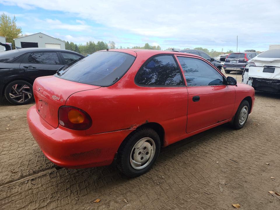 Auction sale of the 1995 Hyundai Accent, vin: KMHVD21N5SU005752, lot number: 70744256