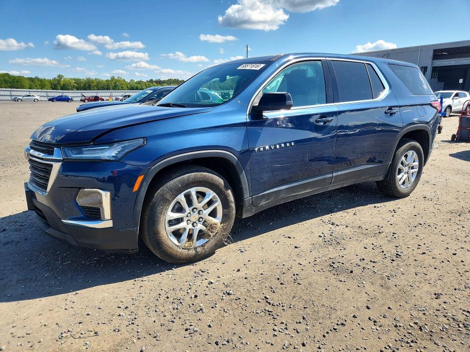 68871816 :رقم المزاد ، 1GNERFKW2NJ159756 vin ، 2022 Chevrolet Traverse مزاد بيع