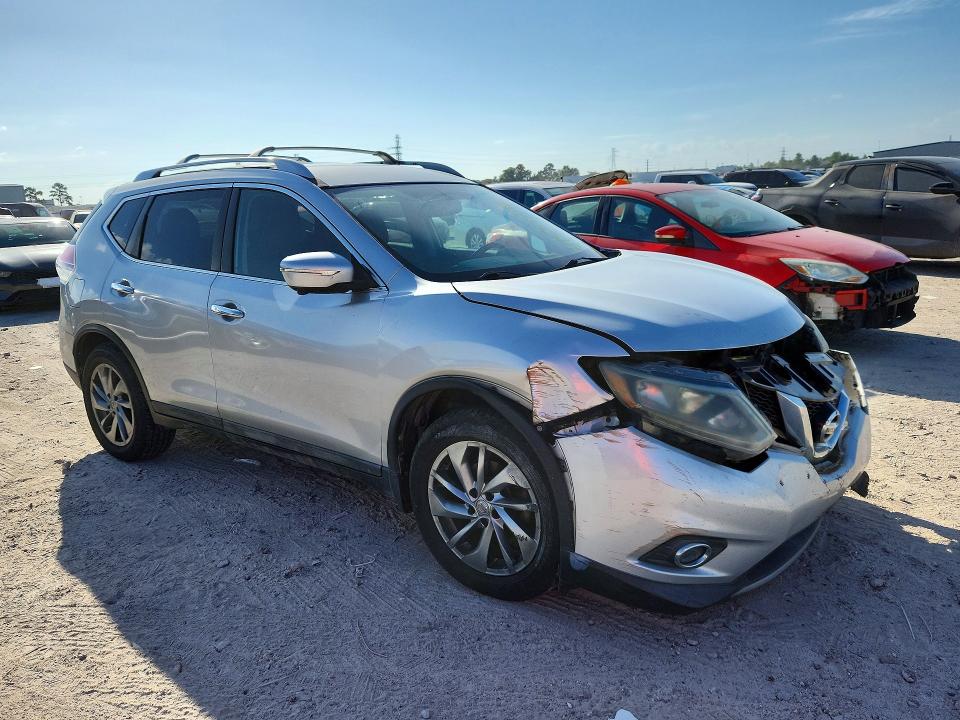 2014 Nissan Rogue მანქანა იყიდება აუქციონზე, vin: 5N1AT2MT0EC846433, აუქციონის ნომერი: 69565776