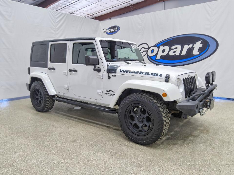 Aukcja sprzedaży 2016 Jeep Wrangler Unlimited, vin: 1C4BJWDG6GL206951, numer aukcji: 69072416