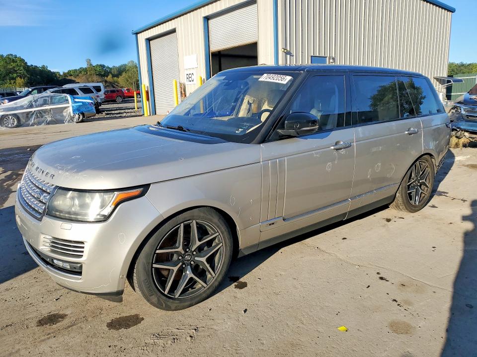 2015 Land Rover Range Rover მანქანა იყიდება აუქციონზე, vin: SALGV3TF6FA199004, აუქციონის ნომერი: 70492056
