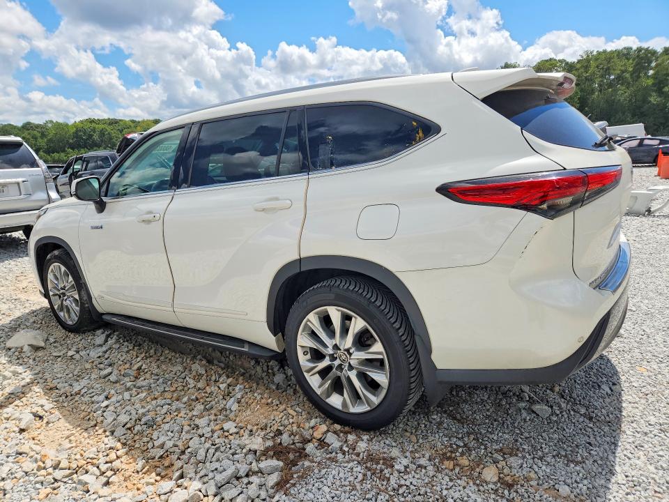 68603536 :رقم المزاد ، 5TDXBRCH8MS520416 vin ، 2021 Toyota Highlander Hybrid مزاد بيع