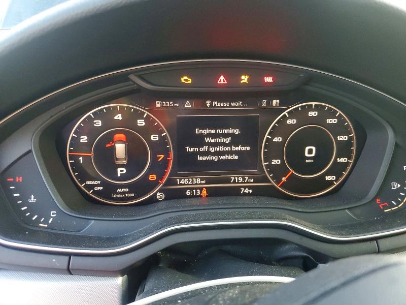 Aukcja sprzedaży 2017 Audi A4 Allroad, vin: WA18NAF42HA103747, numer aukcji: 71014206