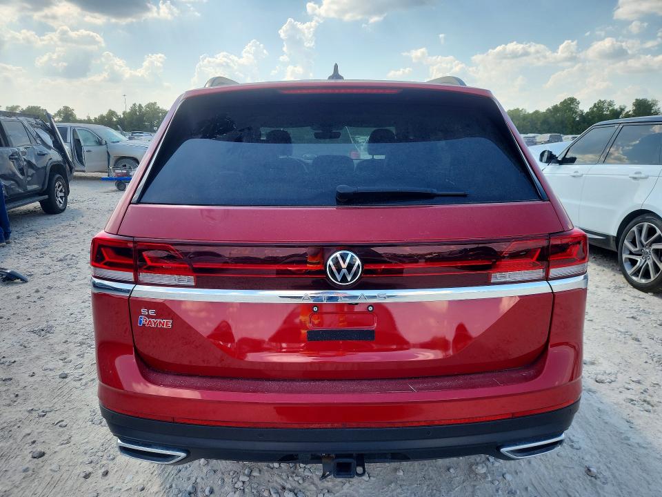 70224796 :رقم المزاد ، 1V2WR2CA1SC542420 vin ، 2025 Volkswagen Atlas مزاد بيع