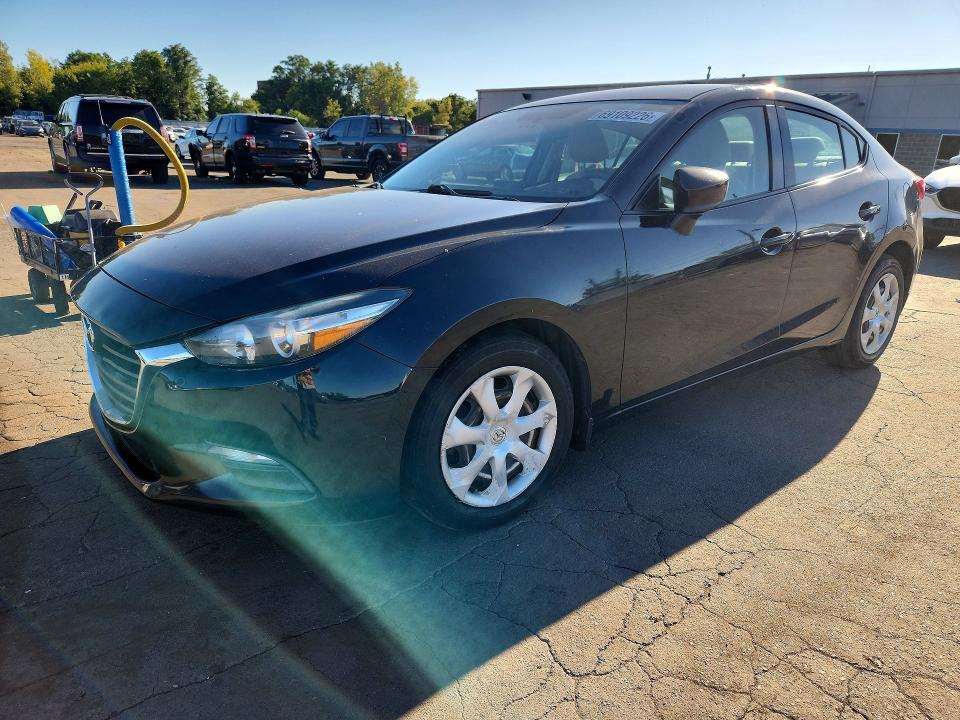 2017 Mazda 3 მანქანა იყიდება აუქციონზე, vin: 3MZBN1U73HM109744, აუქციონის ნომერი: 69109226