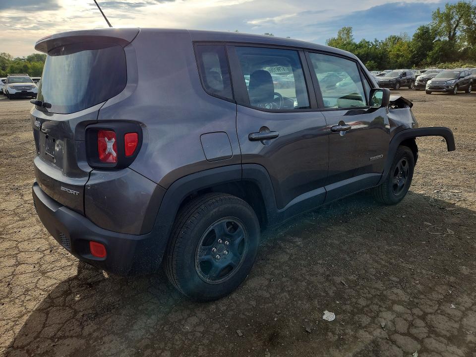 67961066 :رقم المزاد ، ZACCJBABXHPF44839 vin ، 2017 Jeep Renegade مزاد بيع