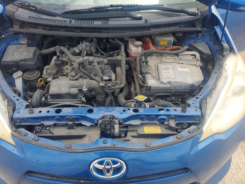 66849906 :رقم المزاد ، JTDKDTB35C1520649 vin ، 2012 Toyota Prius C مزاد بيع