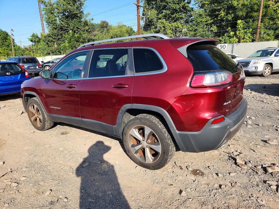 67456336 :رقم المزاد ، 1C4PJMDN1KD142653 vin ، 2019 Jeep Cherokee مزاد بيع