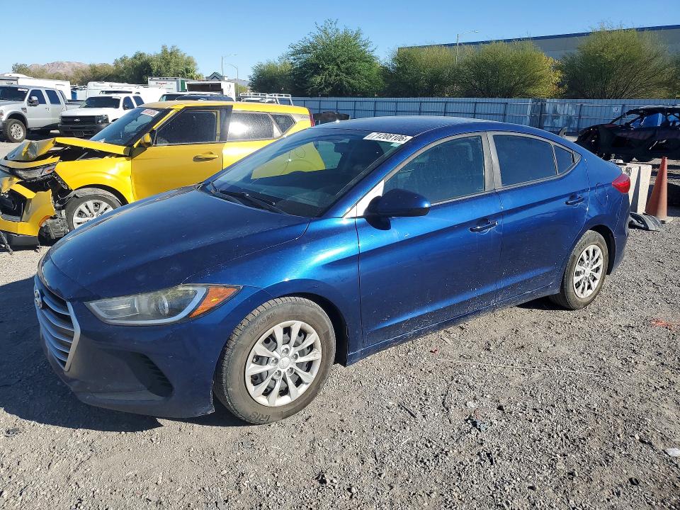 Продажа на аукционе авто 2018 Hyundai Elantra, vin: 5NPD74LF8JH255617, номер лота: 71208106