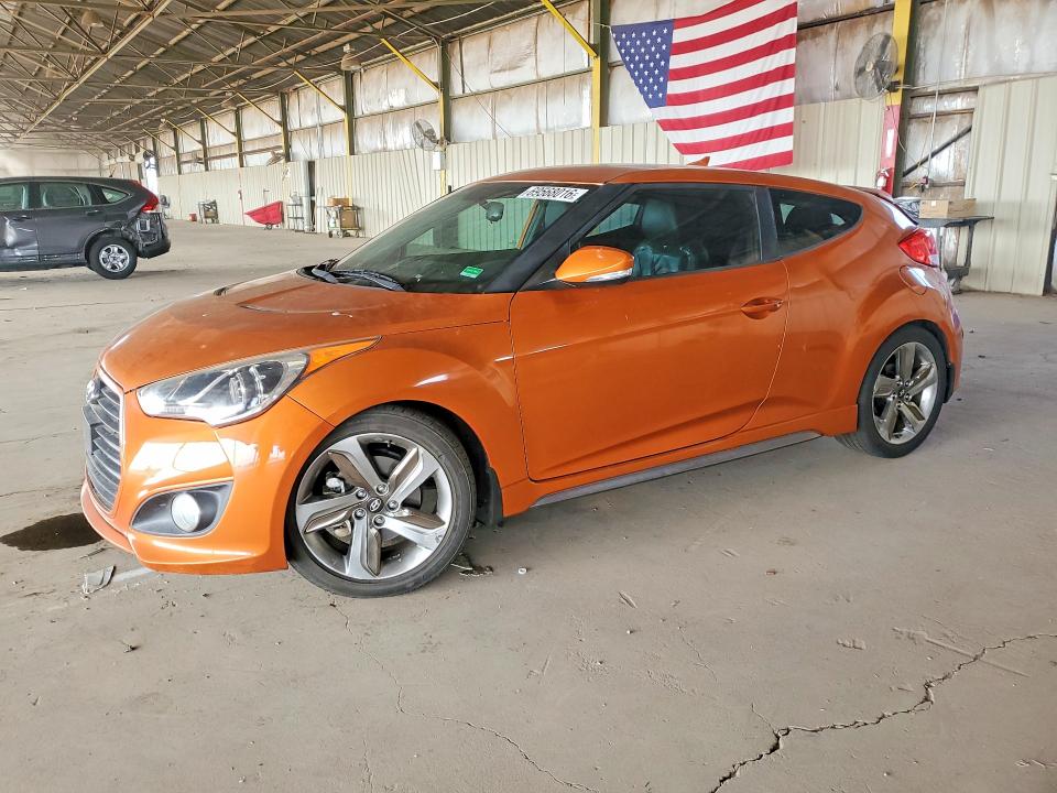 2014 Hyundai Veloster მანქანა იყიდება აუქციონზე, vin: KMHTC6AE4EU204720, აუქციონის ნომერი: 69568016