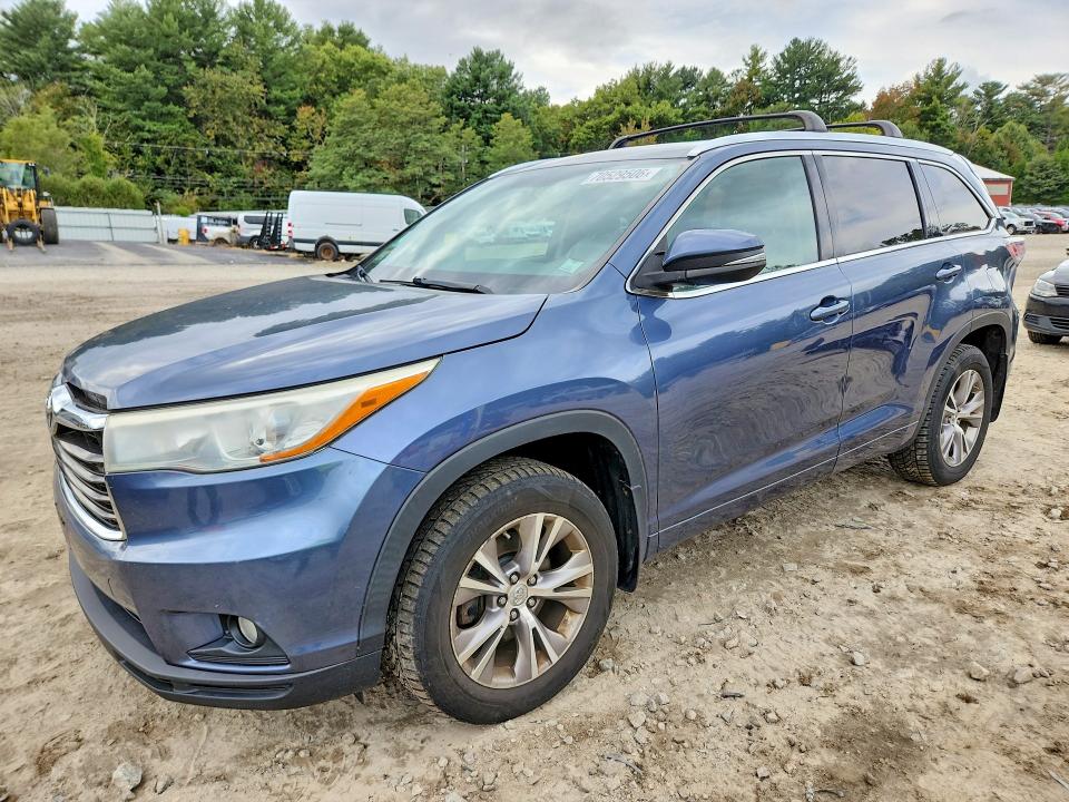 Aukcja sprzedaży 2015 Toyota Highlander, vin: 5TDJKRFH2FS112644, numer aukcji: 70529506