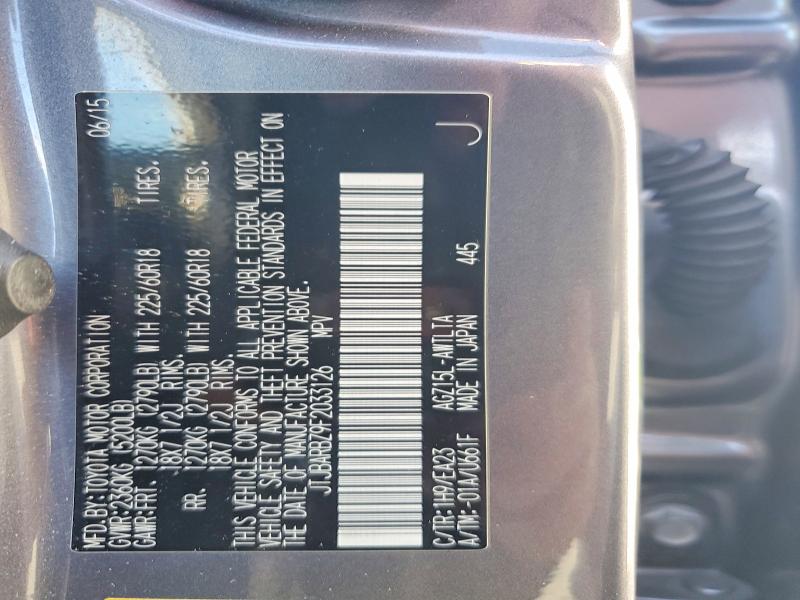 Продаж на аукціоні авто 2015 Lexus Nx, vin: JTJBARBZ9F2033126, номер лоту: 68771166