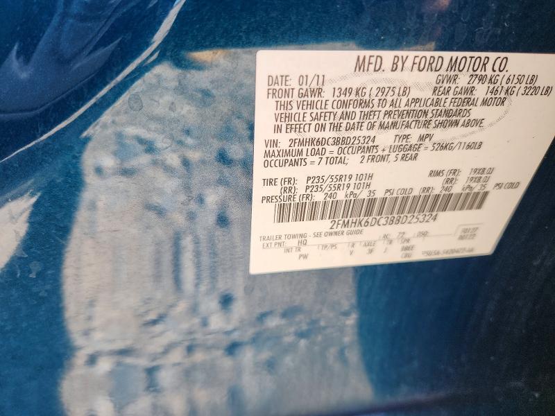 Продаж на аукціоні авто 2011 Ford Flex, vin: 2FMHK6DC3BBD25324, номер лоту: 68885196