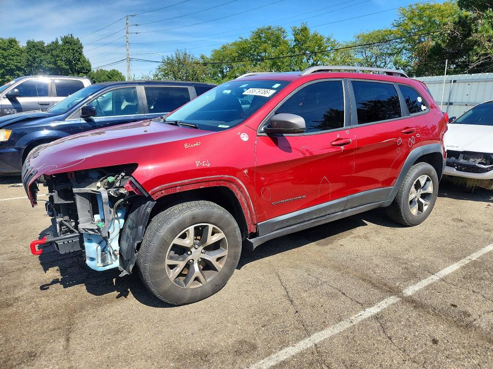 2015 Jeep Cherokee მანქანა იყიდება აუქციონზე, vin: 1C4PJMBS3FW659522        , აუქციონის ნომერი: 68679786
