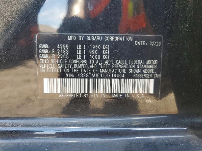 Продаж на аукціоні авто 2020 Subaru Impreza, vin: 4S3GTAU61L3716404, номер лоту: 68294936