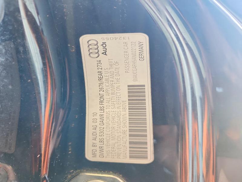 Aukcja sprzedaży 2010 Audi S5, vin: WAUCGAFH5AN022122, numer aukcji: 67475596