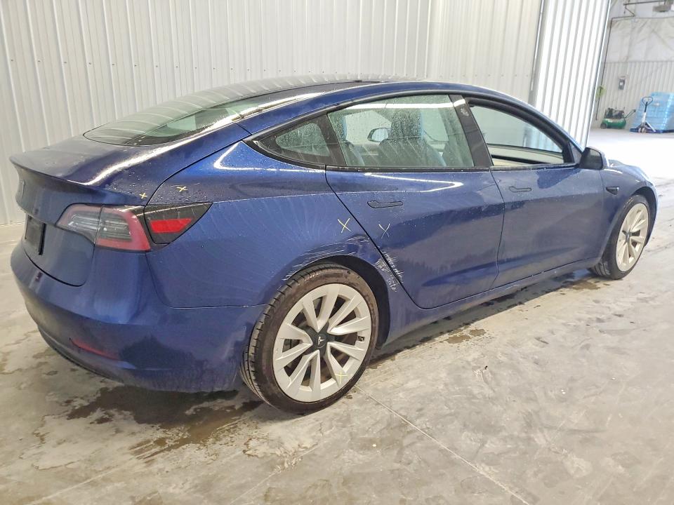 69385306 :رقم المزاد ، 5YJ3E1EA5NF368642 vin ، 2022 Tesla Model 3 مزاد بيع