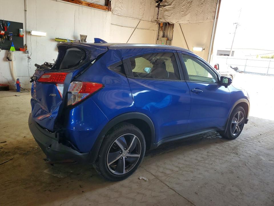 2022 Honda Hr-v მანქანა იყიდება აუქციონზე, vin: 3CZRU6H76NM702225, აუქციონის ნომერი: 67416256