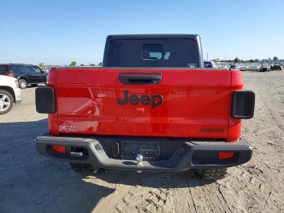 Продажа на аукционе авто 2020 Jeep Gladiator, vin: 1C6HJTAG8LL160439, номер лота: 69853316