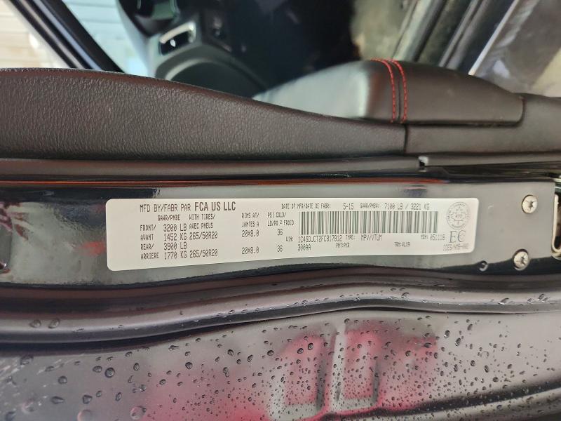 68138586 :رقم المزاد ، 1C4SDJCT2FC817812 vin ، 2015 Dodge Durango مزاد بيع