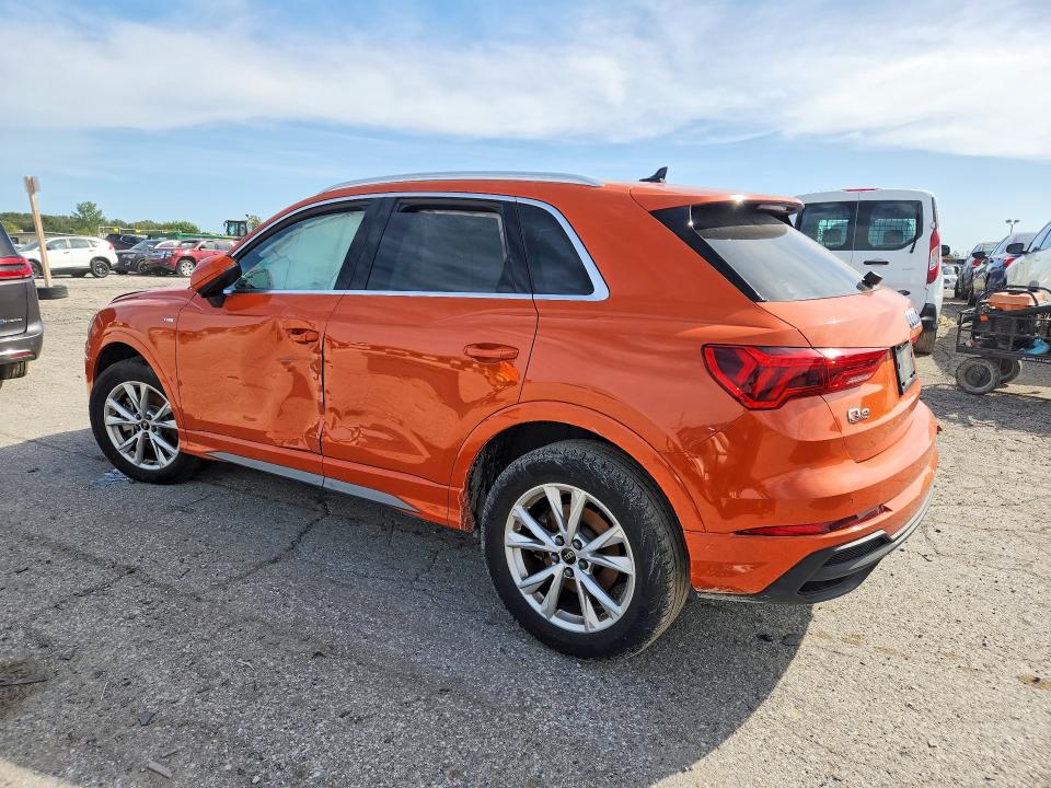 Aukcja sprzedaży 2025 Audi Q3, vin: WA1DECF38S1061562, numer aukcji: 68856396