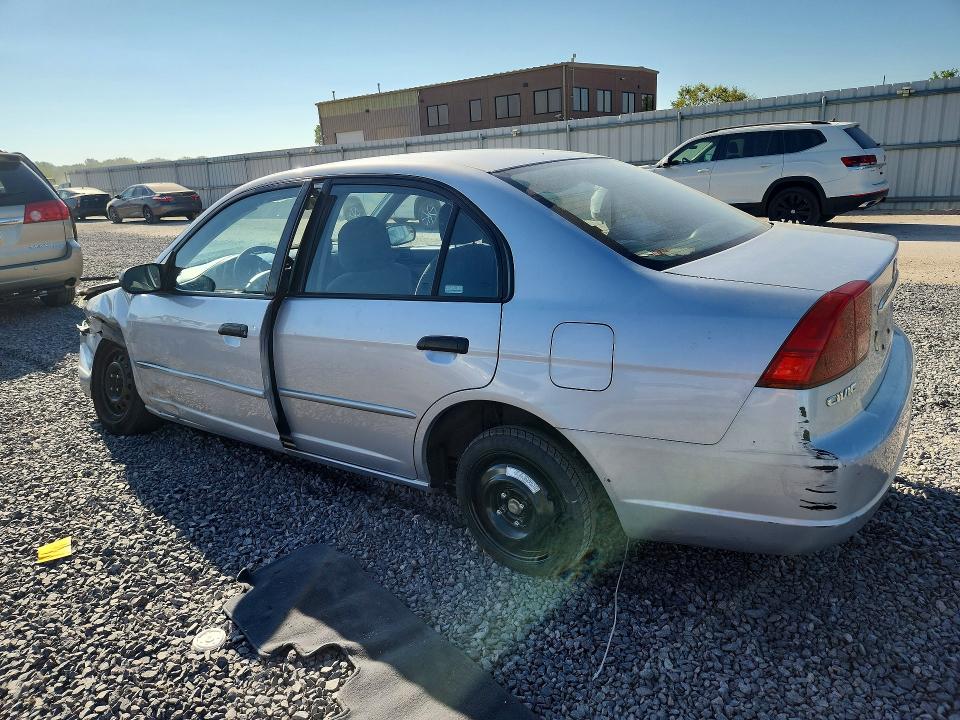 2001 Honda Civic მანქანა იყიდება აუქციონზე, vin: 1HGES16521L064020, აუქციონის ნომერი: 67340606