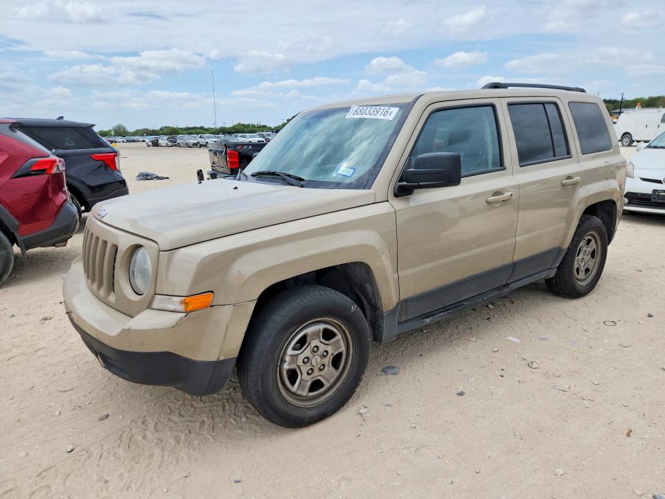 2016 Jeep Patriot მანქანა იყიდება აუქციონზე, vin: 1C4NJPBA3GD815376, აუქციონის ნომერი: 68033916
