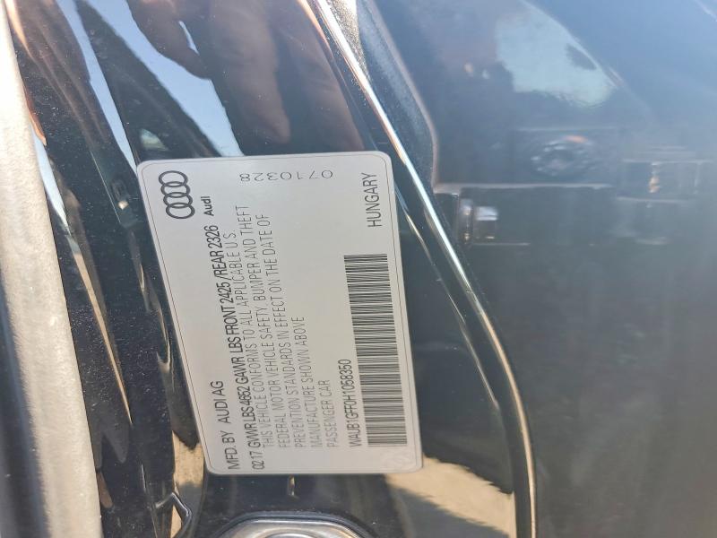 68038296 :رقم المزاد ، WAUB1GFF0H1058350 vin ، 2017 Audi S3 مزاد بيع