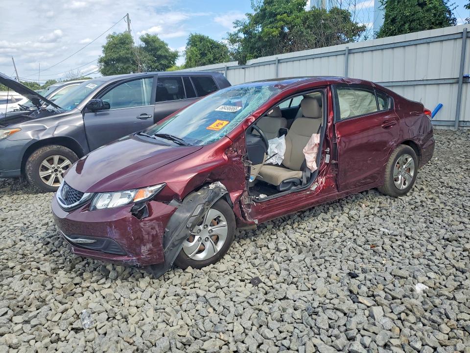 2014 Honda Civic მანქანა იყიდება აუქციონზე, vin: 19XFB2F50EE260786, აუქციონის ნომერი: 68496866