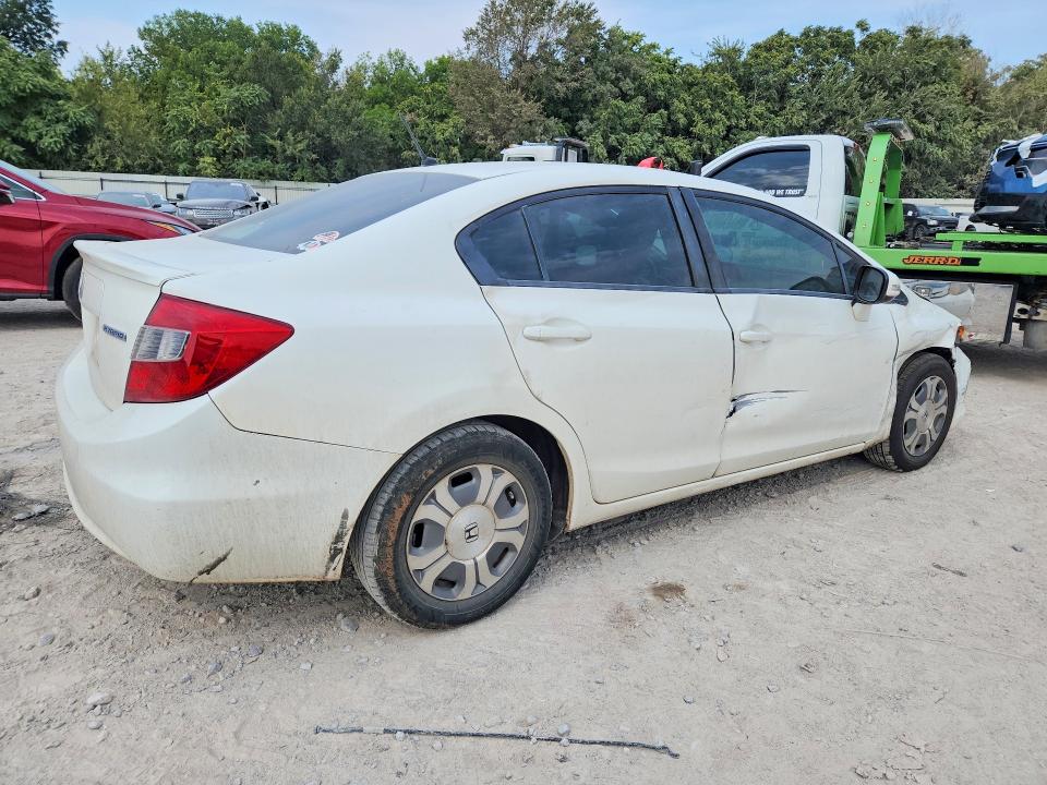 Продажа на аукционе авто 2012 Honda Civic Hyb 4d L, vin: JHMFB4F31CS007298, номер лота: 70632616