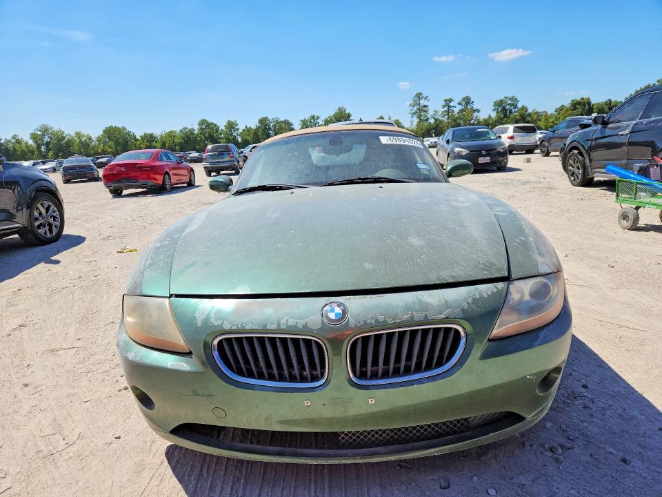2003 Bmw Z4 მანქანა იყიდება აუქციონზე, vin: 4USBT53493LU03774, აუქციონის ნომერი: 69894026
