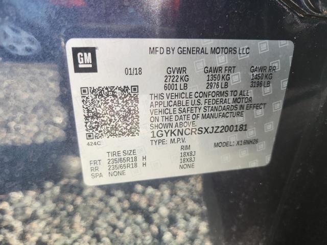 Продажа на аукционе авто 2018 Cadillac Xt5, vin: 1GYKNCRSXJZ200181, номер лота: 67612896