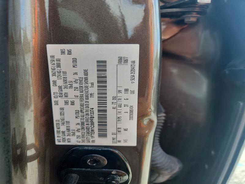 Продаж на аукціоні авто 2023 Ford F150, vin: 1FTEW1C88PFB13374, номер лоту: 70156016