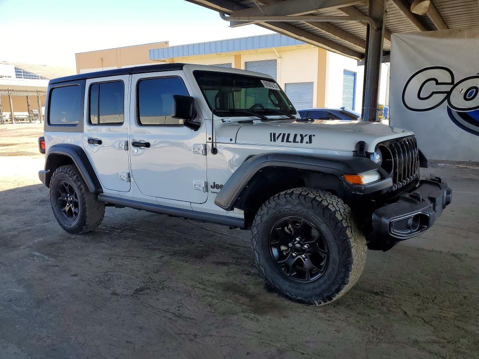 Продажа на аукционе авто 2021 Jeep Wrangler Unlimited, vin: 1C4HJXDG2MW697688, номер лота: 68089216