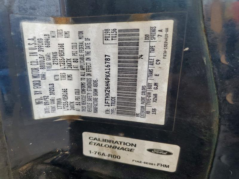 45842936 :رقم المزاد ، 1FTHX26H4PKA16787 vin ، 1993 Ford F250 مزاد بيع