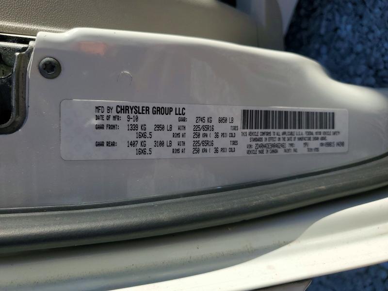 Aukcja sprzedaży 2010 Dodge Grand Caravan, vin: 2D4RN4DE9AR462461, numer aukcji: 67921406