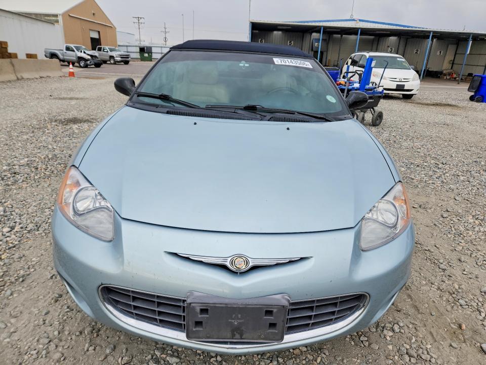 Aukcja sprzedaży 2001 Chrysler Sebring, vin: 1C3EL65U81N663451, numer aukcji: 70143506