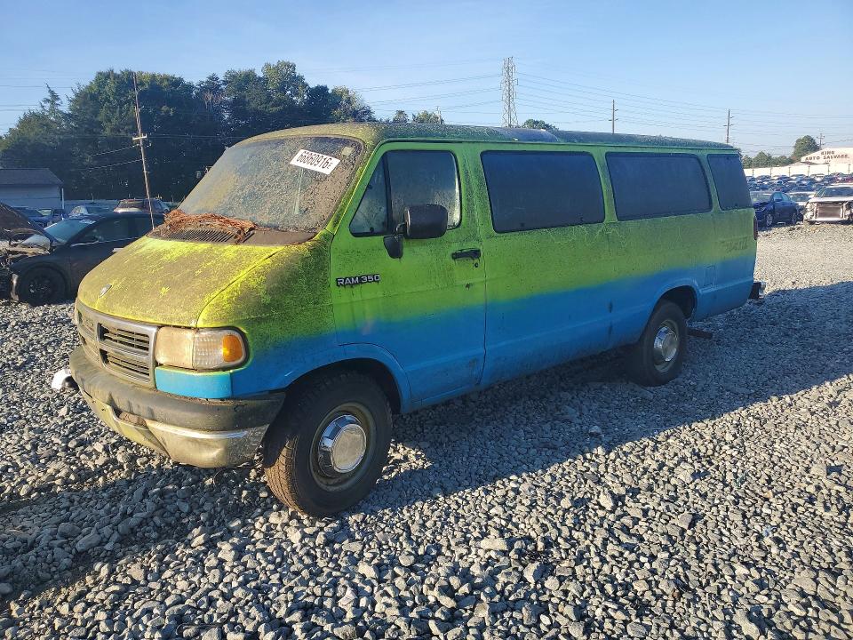 66860916 :رقم المزاد ، 2B5WB35Z1RK111691 vin ، 1994 Dodge Ram Wagon مزاد بيع