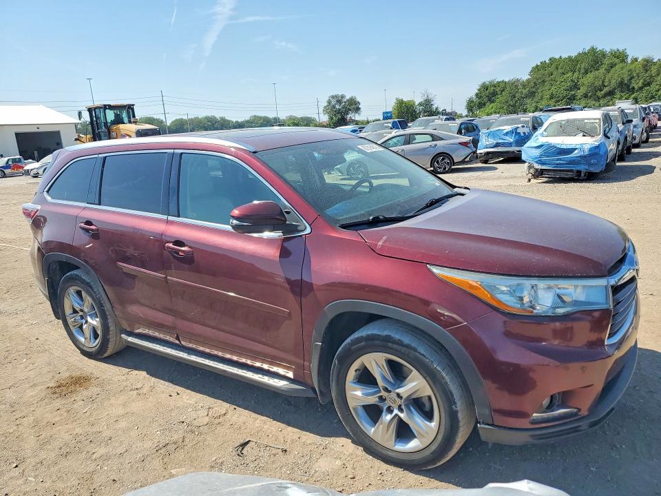 67314816 :رقم المزاد ، 5TDYKRFH4ES016852 vin ، 2014 Toyota Highlander مزاد بيع