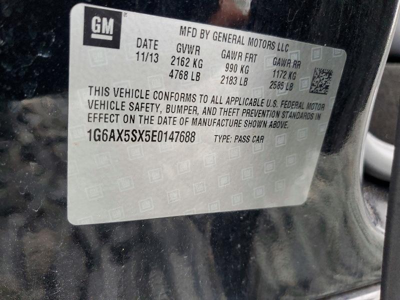 Продажа на аукционе авто 2014 Cadillac Cts, vin: 1G6AX5SX5E0147688, номер лота: 69928476