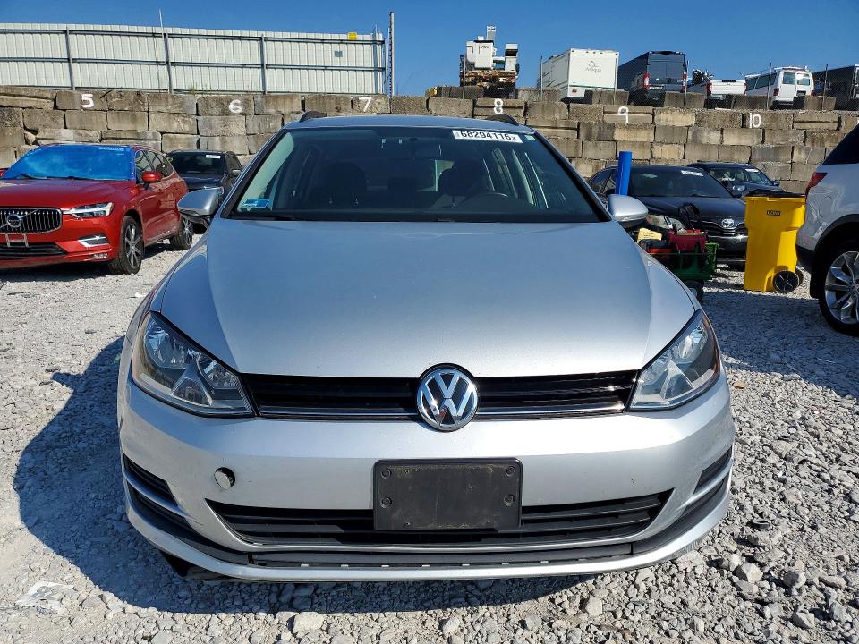 2016 Volkswagen Golf Sportwagen მანქანა იყიდება აუქციონზე, vin: 3VWC17AUXGM510509, აუქციონის ნომერი: 68294116