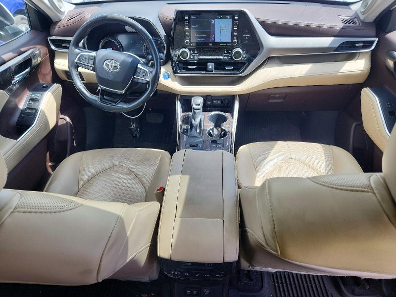 68603536 :رقم المزاد ، 5TDXBRCH8MS520416 vin ، 2021 Toyota Highlander Hybrid مزاد بيع