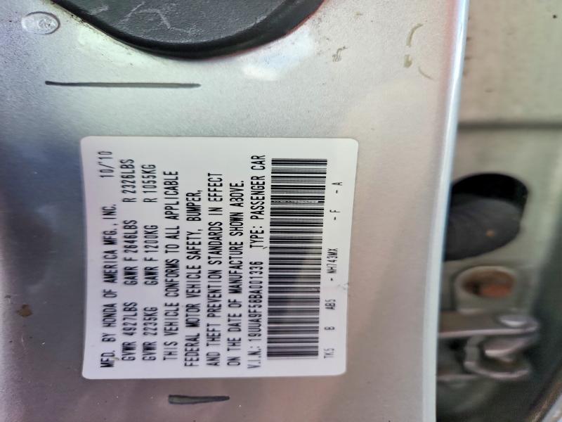 Aukcja sprzedaży 2011 Acura Tl, vin: 19UUA9F58BA001336, numer aukcji: 69549976