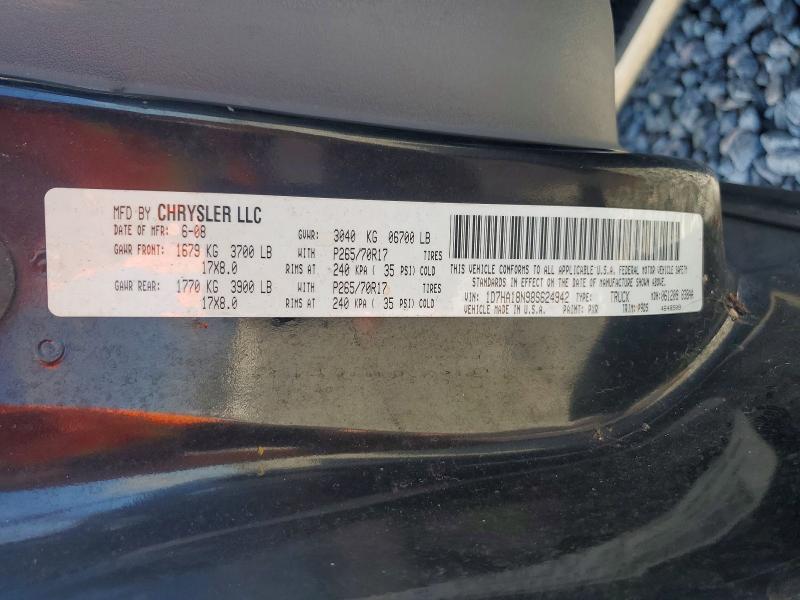66772136 :رقم المزاد ، 1D7HA18N98S624942 vin ، 2008 Dodge Ram 1500 مزاد بيع