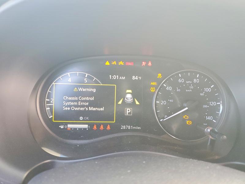2022 Nissan Kicks მანქანა იყიდება აუქციონზე, vin: 3N1CP5CV8NL510249, აუქციონის ნომერი: 65718596