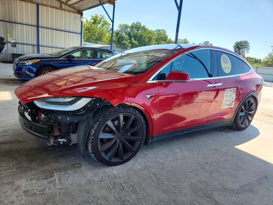 2020 Tesla Model X მანქანა იყიდება აუქციონზე, vin: 5YJXCDE22LF272076, აუქციონის ნომერი: 68594136